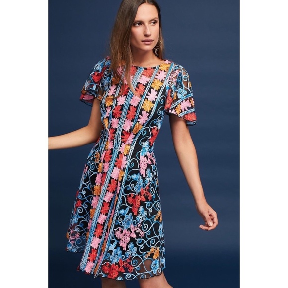 Anthropologie Dresses & Skirts - Anthropologie Ferrah Floral Dress by Eva Franco